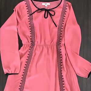YA Los Angelos Pink Boho Dress - Size M